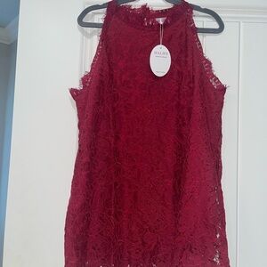 NWT Women's Lace Top